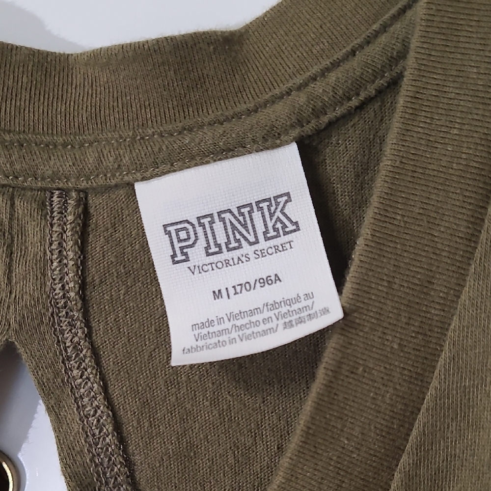 PINK Victoria's Secret Khaki Tank Top - Picture 3 of 4